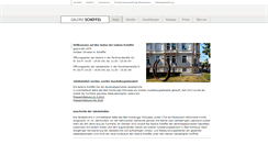 Desktop Screenshot of galerie-scheffel.de